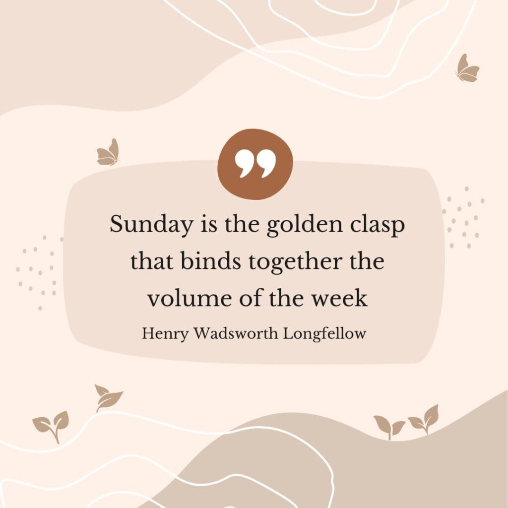 sunday quotes